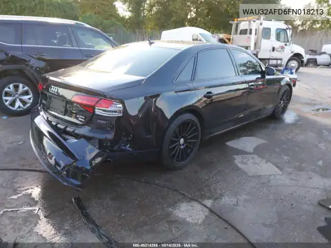 WAU32AFD6FN018213 — 2015 Audi A8, фото 5 с аукциона IAAI, Задняя часть