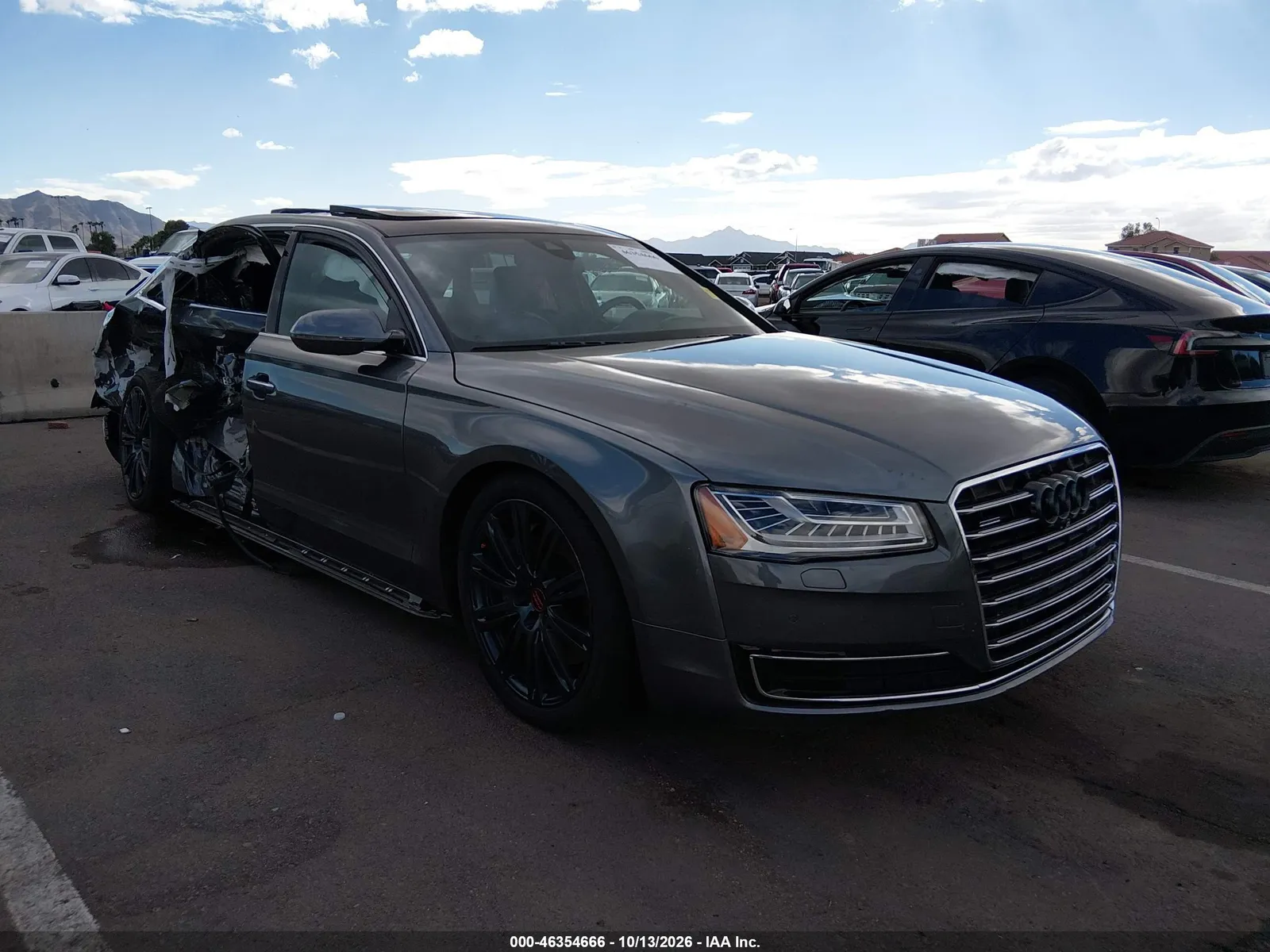 2015 Audi A8 L 3.0T VIN WAU3GAFD1FN007671 фото 1