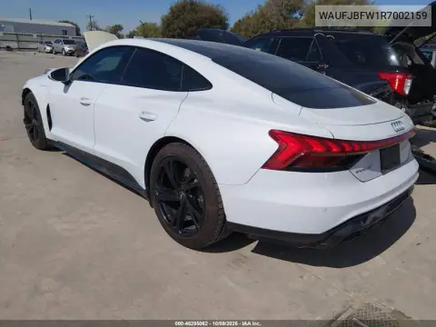 2024 Audi E-Tron Gt Premium Plus Quattro VIN WAUFJBFW1R7002159 фото 3