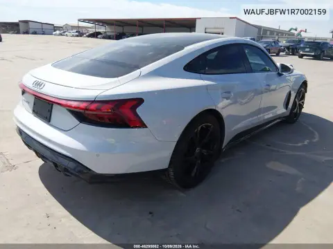 2024 Audi E-Tron Gt Premium Plus Quattro VIN WAUFJBFW1R7002159 фото 4
