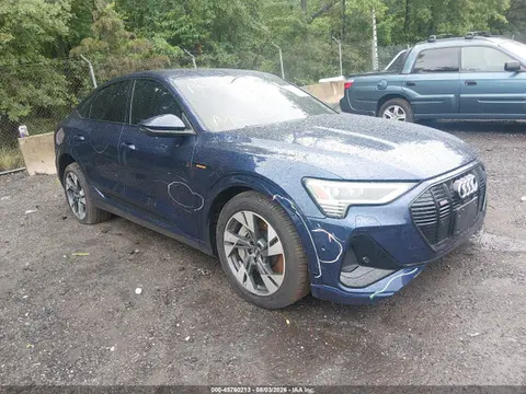 WA11AAGE3NB028602 — 2022 Audi E-Tron Sportback Premium S Line Quattro, Левый бок (Left Side), фото до ремонта