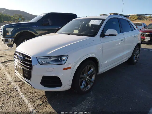 WA1BFCFS0GR012814 — 2016 Audi Q3 2.0T Premium Plus, фото 2 с аукциона IAAI 30.09.2026, Естественный износ