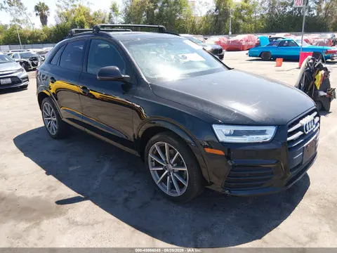 WA1GCCFSXHR005028 — 2017 Audi Q3 2.0T Premium, Передняя часть слева (Left Front), фото до ремонта