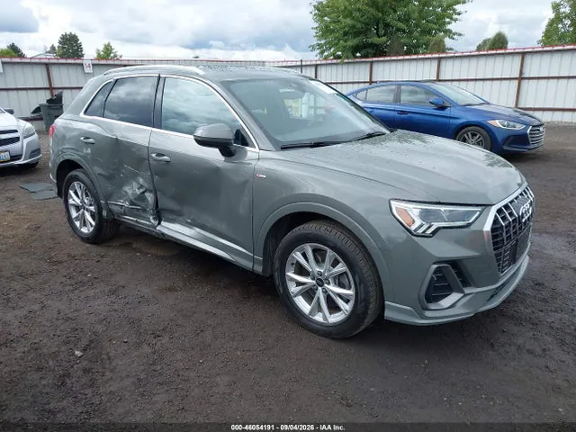2023 Audi Q3 Premium 45 Tfsi S Line Quattro Tiptronic VIN WA1DECF31P1137131 фото 1