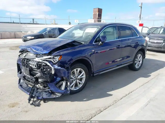 WA1DECF3XS1108560 — 2025 Audi Q3 Premium 45 Tfsi S Line Quattro Tiptronic, фото 2 с аукциона IAAI 30.09.2026, Передняя часть