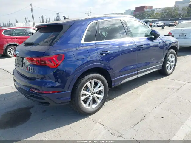 WA1DECF3XS1108560 — 2025 Audi Q3 Premium 45 Tfsi S Line Quattro Tiptronic, фото 4 с аукциона IAAI 30.09.2026, Передняя часть