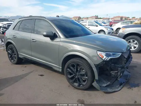 WA1EECF34M1018747 — 2021 Audi Q3 Premium Plus 45 Tfsi S Line Quattro Tiptronic, Передняя часть слева (Left Front), фото до ремонта