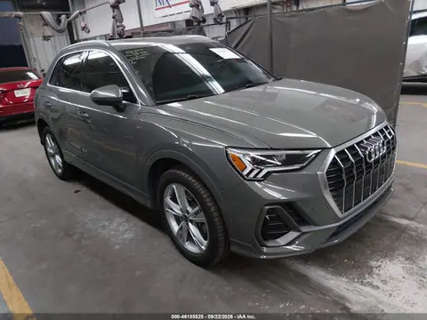 WA1EECF39N1083580 — 2022 Audi Q3 Premium Plus 45 Tfsi S Line Quattro Tiptronic, Передняя часть слева (Left Front), фото до ремонта