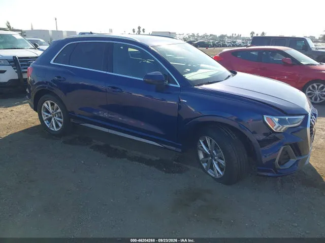 2023 Audi Q3 Premium Plus 45 Tfsi S Line Quattro Tiptronic VIN WA1EECF34P1090794 фото 1