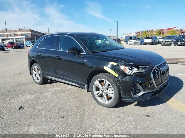 2021 Audi Q3 Progressiv 45 2.0 Tfsi VIN WA1EECF35M1027828 фото 1