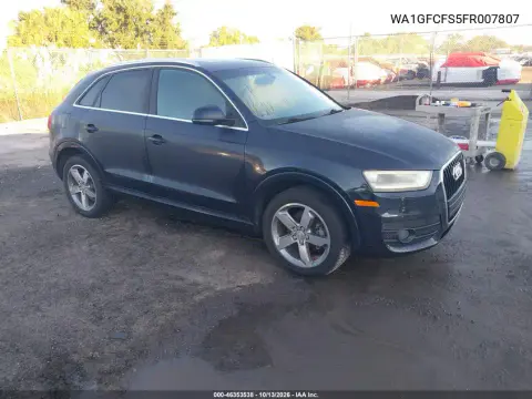 WA1GFCFS5FR007807 — 2015 Audi Q3, Естественный износ, фото до ремонта