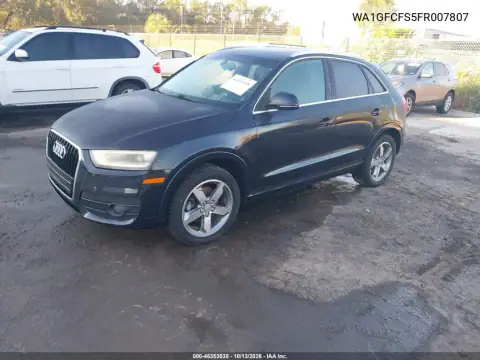 2015 Audi Q3 2.0T Premium Plus VIN WA1GFCFS5FR007807 фото 2