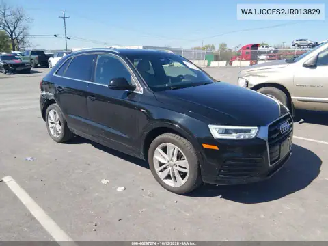 WA1JCCFS2JR013829 — 2018 Audi Q3, Справа сзади, фото до ремонта
