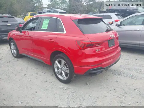 2021 Audi Q3 Premium 45 Tfsi S Line Quattro Tiptronic VIN WA1DEDF30M1045283 фото 4