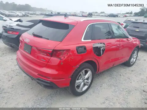 2021 Audi Q3 Premium 45 Tfsi S Line Quattro Tiptronic VIN WA1DEDF30M1045283 фото 5