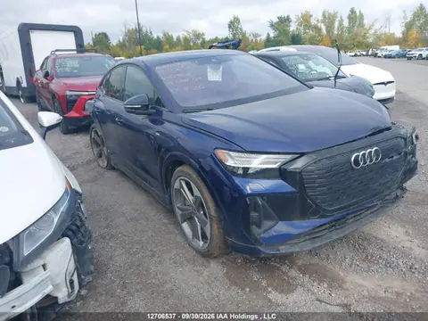 WA12UBFZ0SP046317 — 2025 Audi Q4 E-Tron, Передняя часть слева (Left Front), фото до ремонта