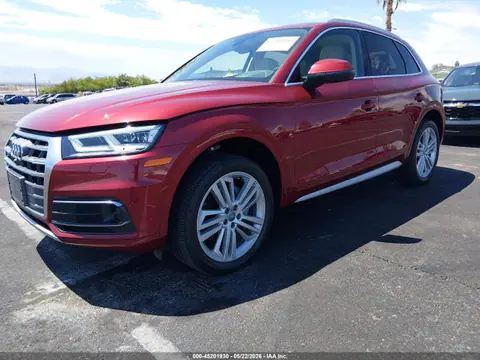 2018 Audi Q5 2.0t Premium/2.0t Tech Premium VIN WA1CNAFY3J2105116 фото 2