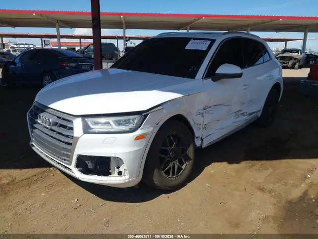 WA1BNAFY9J2185405 — 2018 Audi Q5 2.0T Premium/2.0T Tech Premium, фото 2 с аукциона IAAI 13.10.2026, Передняя часть слева