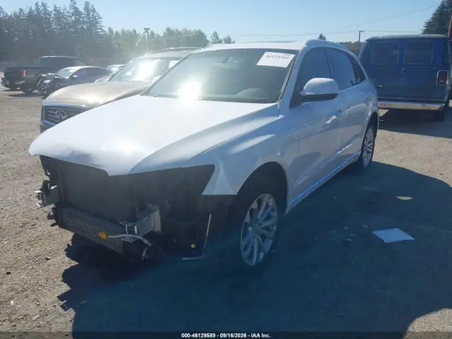WA1LFAFPXEA121054 — 2014 Audi Q5 2.0T Premium, фото 2 с аукциона IAAI 30.09.2026, Передняя часть