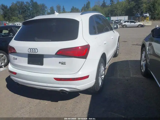 WA1LFAFPXEA121054 — 2014 Audi Q5 2.0T Premium, фото 4 с аукциона IAAI 30.09.2026, Передняя часть