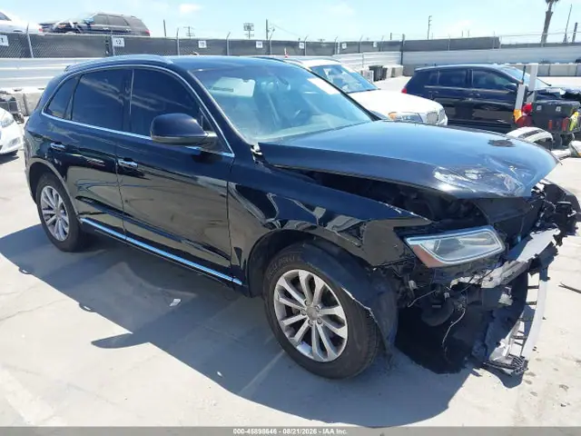 WA1CFAFP8FA041219 — 2015 Audi Q5 2.0T Premium, Передняя часть (Front End), фото до ремонта