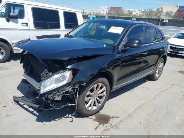 WA1CFAFP8FA041219 — 2015 Audi Q5 2.0T Premium, фото 2 с аукциона IAAI 14.10.2026, Передняя часть