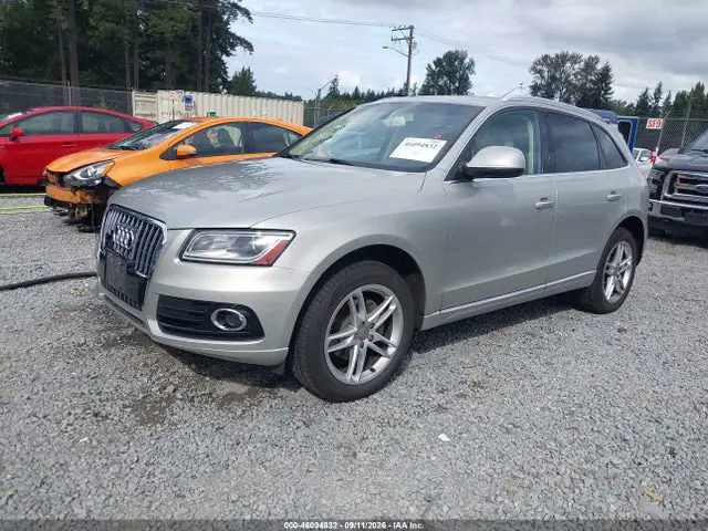WA1LFAFP4FA065002 — 2015 Audi Q5 2.0T Premium, фото 2 с аукциона IAAI 30.09.2026, Передняя часть