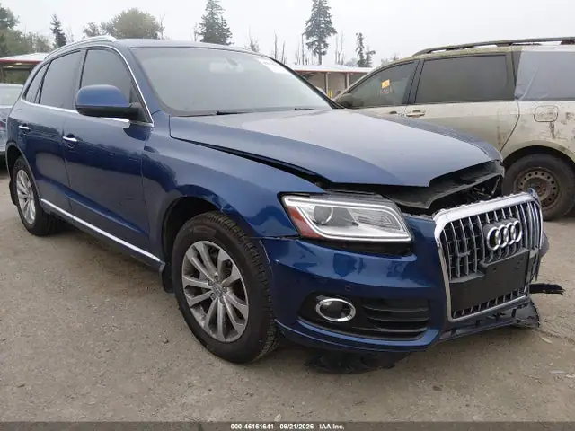 WA1LFAFP0FA064350 — 2015 Audi Q5 2.0T Premium, Передняя часть (Front End), фото до ремонта