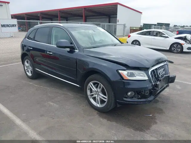 WA1L2AFP1HA022929 — 2017 Audi Q5 2.0T Premium, Передняя часть (Front End), фото до ремонта