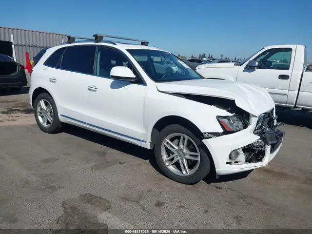 WA1C2AFP6HA068191 — 2017 Audi Q5 2.0T Premium, Передняя часть (Front End), фото до ремонта