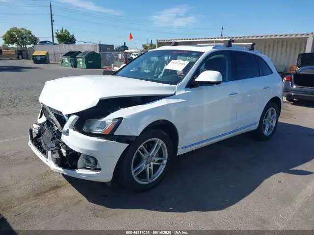 WA1C2AFP6HA068191 — 2017 Audi Q5 2.0T Premium, фото 2 с аукциона IAAI 14.10.2026, Передняя часть