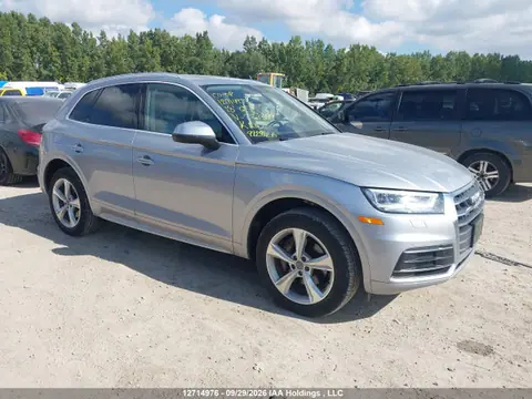WA1BNAFY1J2237349 — 2018 Audi Q5 2.0T Progressiv, Передняя часть слева (Left Front), фото до ремонта