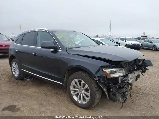 WA1VFCFP1FA037629 Audi Q5 2.0T Technik 2015 — повреждение Передняя часть, фото до ремонта