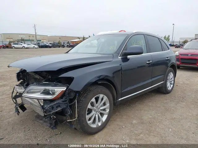 WA1VFCFP1FA037629 — 2015 Audi Q5 2.0T Technik, фото 2 с аукциона IAAI 14.10.2026, Передняя часть