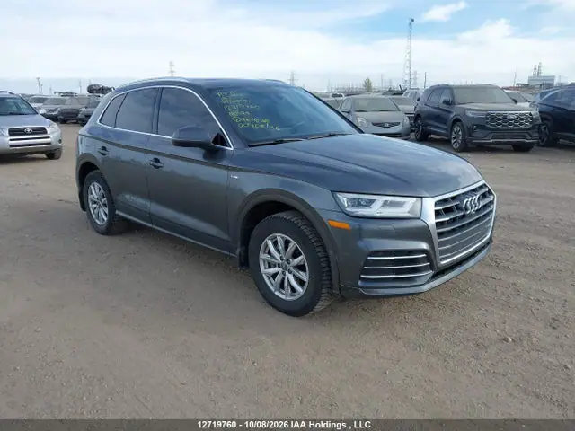 WA1FNAFY9J2161638 — 2018 Audi Q5 2.0T Technik, Передняя часть (Front), фото до ремонта
