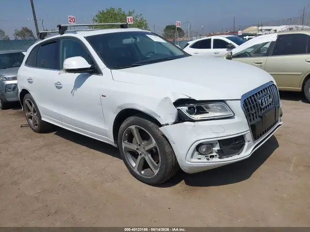 WA1D7AFP6GA142584 — 2016 Audi Q5 3.0T Premium Plus, Передняя часть справа (Right Front), фото до ремонта