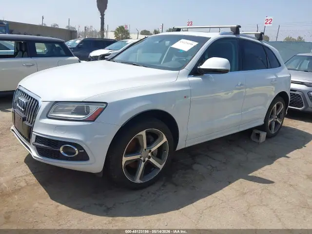 WA1D7AFP6GA142584 — 2016 Audi Q5 3.0T Premium Plus, фото 2 с аукциона IAAI 30.09.2026, Передняя часть справа