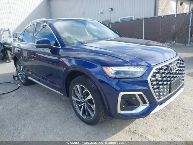 WA16AAFY8N2081426 — 2022 Audi Q5 45 Technik, Задняя часть (Rear), фото до ремонта