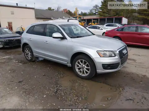 WA1KK78RX9A021857 — 2009 Audi Q5, Передняя часть, фото до ремонта