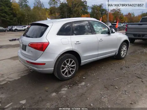 WA1KK78RX9A021857 — 2009 Audi Q5, фото 5 с аукциона IAAI, Передняя часть