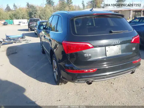 2012 Audi Q5 3.2 Premium Plus VIN WA1DKAFP6CA097252 фото 3