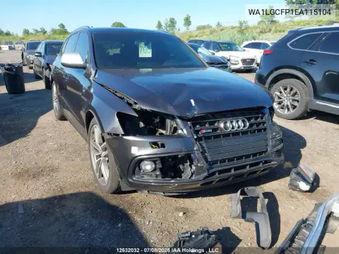 WA1LGCFP1EA115104 — 2014 Audi Q5, Передняя часть, фото до ремонта