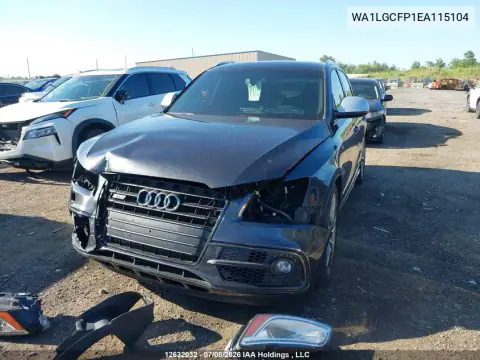 2014 Audi Q5 Premium Plus VIN WA1LGCFP1EA115104 фото 2