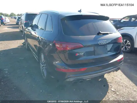 2014 Audi Q5 Premium Plus VIN WA1LGCFP1EA115104 фото 3