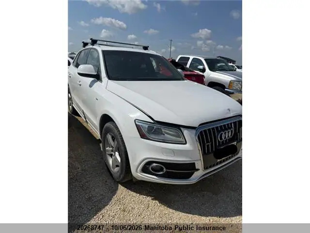 WA1WFCFP8EA114628 — 2014 Audi Q5, Передняя часть (Front), фото до ремонта
