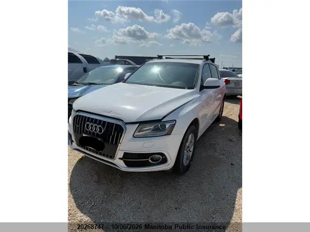 2014 Audi Q5 VIN WA1WFCFP8EA114628 фото 2