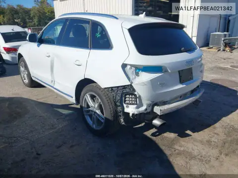 2014 Audi Q5 2.0T Premium VIN WA1LFAFP8EA021342 фото 4