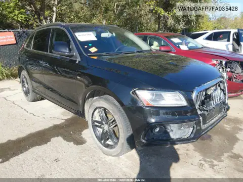 2015 Audi Q5 3.0T Premium Plus VIN WA1DGAFP7FA035428 фото 2
