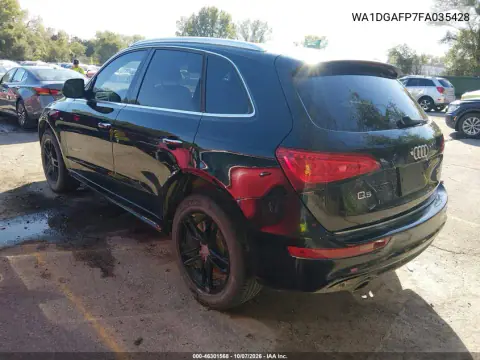 2015 Audi Q5 3.0T Premium Plus VIN WA1DGAFP7FA035428 фото 4