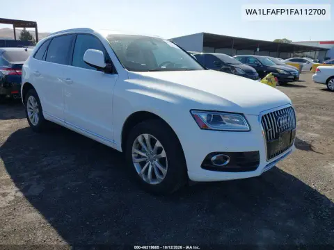 WA1LFAFP1FA112700 — 2015 Audi Q5, Сзади слева, фото до ремонта